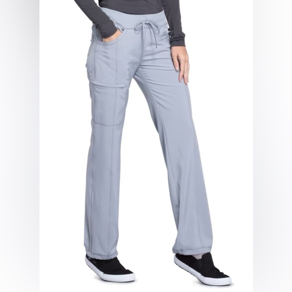 Infinity By Cherokee Straight Leg Drawstring Cargo Scrub Pants | SP - Picture 2 of 10